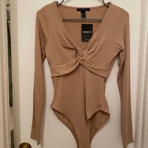 Forever 21 Long Sleeve Bodysuit